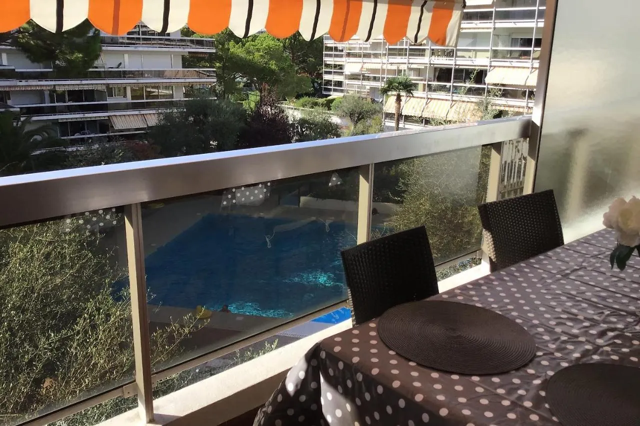Nice 36 M With Balcony And Pool Near Beaches Antibes France